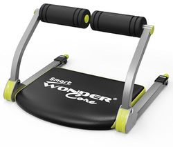 Wonder Core Smart Ab-maskin, Sit Up Träningsutrustning, Crunches Ab-utrustning, magträningsutrustning, magmuskelträning, total kroppsträning för hem (grön)