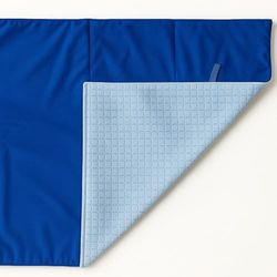 Easy Dort Verzorgingsmat 50 x 70 cm/aankleedmat voor op reis, blauw