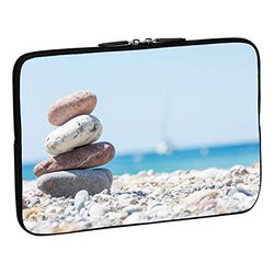 Pedea Design Tablet Case Sleeve for up to 10.1 inch, Stacked Stones