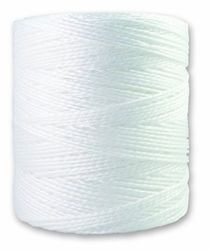 Chapuis PPV3 Corda de polipropileno - 68 kg - Titulação 10/2 - diâmetro 2,25 mm - 1 kg - comprimento 450 m - branco