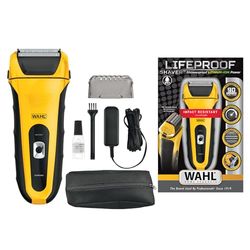 Wahl Lifeproof Foil Shaver, Men’s Shaving, Electric Shavers for Men, Beard Shaving, Face Shaver, Flex Foil, Precision Trimmer, Waterproof, Easy Clean, Travel Lock Function, Ergonomic Rubber Grips