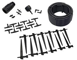 AQUA CONTROL B4061 Kit d'arrosage Goutte à Goutte Noir
