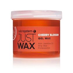 Salon System Just Wax Cherry and Jasmine Gel Wax Spa with A Succulent Aroma of Cherry Blossom 450g
