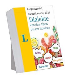 Langenscheidt Calendario de idiomas Dialectos 2024: calendario de anulación