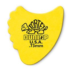 Dunlop 414R73 Tortex® fenor, gul, .73 mm, 72/påse