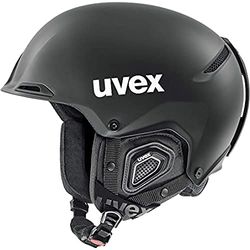 uvex Jakk+ Ias - Casque de Ski pour Hommes et Femmes - Réglage de la Taille Individuel - Ventilation Optimisée - Black Matt - 59-62 cm