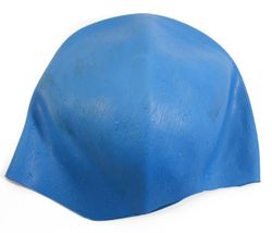Fripac-Medis Salon Stylist Silicon Rubber Highlighting Cap, Light Blue