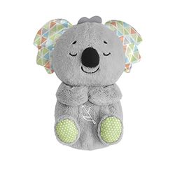 ​Fisher-Price Bedtijd Koala, pluchen babyspeelgoed met realistische ademhalingsbeweging, HBP87