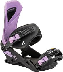 Nitro Team Pro '24 Fixation Snowboard Plastique et Plastique, Lilas, S/M