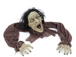 EUROPALMS Halloweenfigur Crawling 140 cm | zombiefigur att lägga in | Bredd: 140 cm