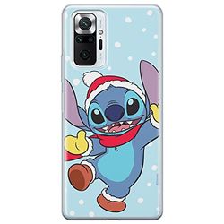 ERT GROUP mobiel telefoonhoesje voor Xiaomi REDMI NOTE 10 PRO origineel en officieel erkend Disney patroon Stitch 009 optimaal aangepast aan de vorm van de mobiele telefoon, hoesje is gemaakt van TPU