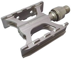 MKS Compacto Ezy removível City Pedais, unissexo, metálico, One Pair