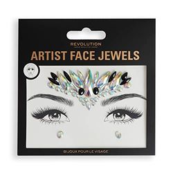 Makeup Revolution London, Artist Collection, Stick-On Face Jewels, For Festivals and Parties, 1 Pack