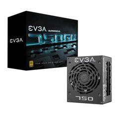 EVGA SuperNOVA 750 GM, 80 PLUS Gold 750W, Fully Modular, ECO Mode with FDB Fan, 10 Year Warranty, Includes Power ON Self Tester, SFX Form Factor, Power Supply 123-GM-0750-X2 (EU)