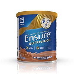 Ensure NutriVigor Nutritional Shake| 400g |Chocolate Flavour | Support Strength, Energy and Immunity | Food supplement with Protein, 27 Vitamins and Minerals | With Vitamin D, Vitamin C and Vitamin B