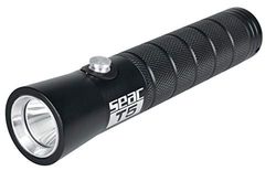 SEAC T5, Mini Torcia Subacquea a LED 300 Lumen, Autonomia 2 Ore a Batterie (3X AAA)