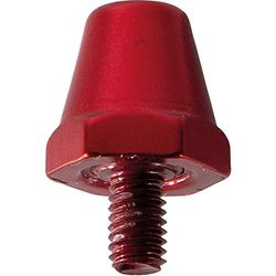 Uhlsport ALU 6 KT pluggen, volwassenen, uniseks, rood, 16/18 mm
