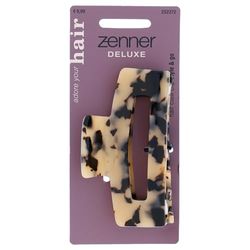 Zenner Fermaglio per capelli Deluxe Marble – Morsetto acetato da 9 cm per tutti i tipi di capelli – Impugnatura robusta con forma curva – Per uso quotidiano, lavoro o stile casual – 1 pezzo