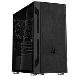 CAJA PC SILVERSTONE FARA H1M, MICRO-ATX, VENTANA LATERAL 120 MM X 1 VENTILADOR INCL. SST-FAH1MB-G