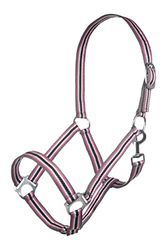 HKM Halster-Linz Zwart/Grijs/Wit/Rood Shetty
