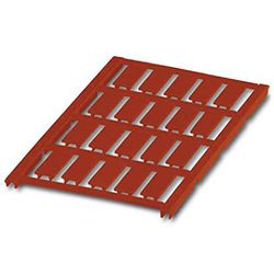 PHOENIX CONTACT UC-EM Lot de 10 étiquettes à encliqueter RD 20 x 9 mm Taille de la police Rouge