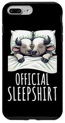 Official Sleepshirt Buffalo Sleeping Animals Nightdress Case for iPhone 7 Plus/8 Plus