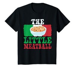 Bambino The Little Meatball - Corrispondenza 1° compleanno a tema italiano Maglietta