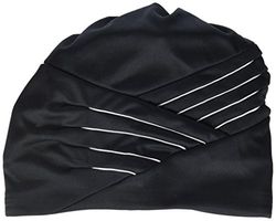 Beco Plastique Cagoule pour Femme Bonnet de Bain Taille Unique Noir