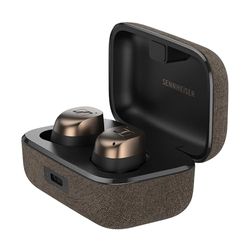 Sennheiser MOMENTUM True Wireless 4 (Nouveau 2024) - Écouteurs intelligents avec Bluetooth 5.4, son très clair, design confortable, autonomie de 30 h de la batterie et ANC adaptatif - Noir cuivre