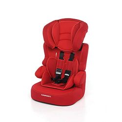 Foppapedretti, Babyroad, Silla para coche, grupo 1-2-3 (9-36 kg) para niños de 9 meses a 12 años aproximadamente, sin IsoFix, coral