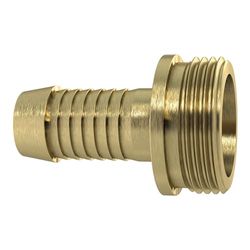 1/3 Raccord de tuyau G 1 x 25 mm à joint plat avec ceinture en laiton massif