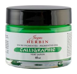 Jacques Herbin 11332T - Calligraphy ink - Japan green 40ml