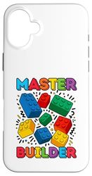 Blocchi di 9 anni Costruire Maestro Builder 9 ° compleanno ragazzo Custodia per iPhone 16 Plus