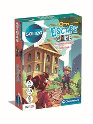 Galileo Escape Game – La Biblioteca misteriosa – Juego de Escape para niños a Partir de 8 años – Juego de Mesa y Juego Familiar 59370 de Clementoni