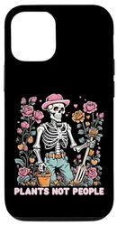 Coque pour iPhone 13 Plantes Pas Personnes Squelette Drôle