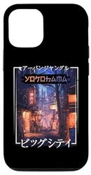 Carcasa para iPhone 15 Yokohama City Retro Japón Estética Calles de Yokohama