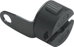 ABUS supporto quicksnap - supporto per lucchetti da bicicletta per il trasporto sicuro di lucchetti a cavo, nero