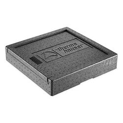 thermohauser Koeldeksel voor EPP-thermobox pizza, 41,0 x 41,0 x 8,0 cm