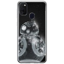 ERT GROUP mobiltelefonfodral för Samsung M21 originalt och officiellt licensierat Star Wars mönster BB 8 006 optimalt anpassad till formen på mobiltelefonen, fodral tillverkad av TPU-plast