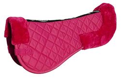 Rhinegold Comfort Saddle Pad-Pony-Raspberry