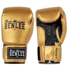 BenLee PU Training Glove Rodney Fist Mixte, Or/Noir, 10