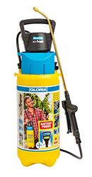 GLORIA Pulverizador AutoPump Set | Capacidade de enchimento 5 l | Pulverizador com funcionamento a bateria | sem bombeamento irritante | Aumento automático da pressão | padrão de pulverização