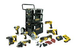 Zestaw elektronarzędzi Dewalt Zestaw akumulatorowy Combo 8 elementów 18V (DCK853P4-QW)