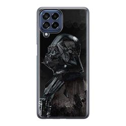 ERT GROUP etui na telefon Samsung M53 5G, case oryginalny i oficjalnie licencjonowany przez Star Wars, wzór Darth Vader 003, optymalnie dopasowane, plecki z TPU