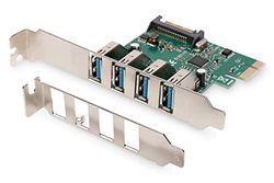 Digitus DS-30221-1 netwerkkaart Intern USB 5000 Mbit/s