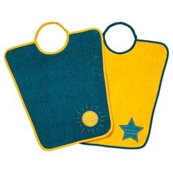 LOT DE 2 BAVOIRS MATERNELLE SOLEIL-ETOILE- JE M'APPELLE
