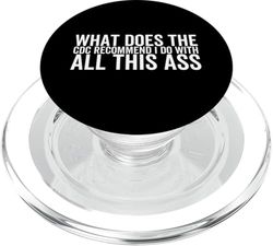 ¿Qué recomiendan los CDC que haga con todo este culo? PopSockets PopGrip para MagSafe