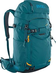EVOC PATROL 40 sac à dos de randonnée (système de portage confortable, répartition de la charge par NEUTRALITE SYSTEM, accès rapide sur le côté, compartiment avalanche, One Size), bleu pétrole