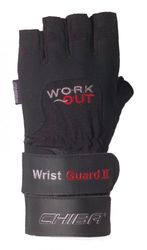 Chiba Handschuh Wristguard II Luva, homem, preto, XS