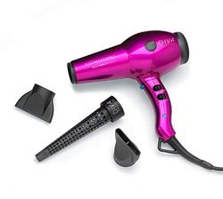 Diva Pro Styling Ultima 5000 Pro Asciugacapelli Professionale Con Condizionamento Ionico, 2200 W, Rosa - 1 Unità